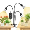 30W Adjustable 3-Head Clip-on LED Grow Light